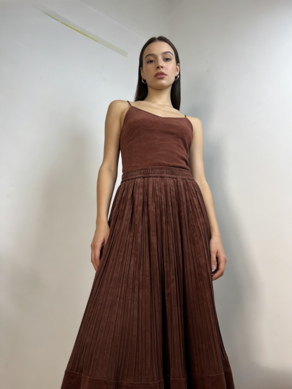 Twilight Drape Elastic Waist Skirt（09）